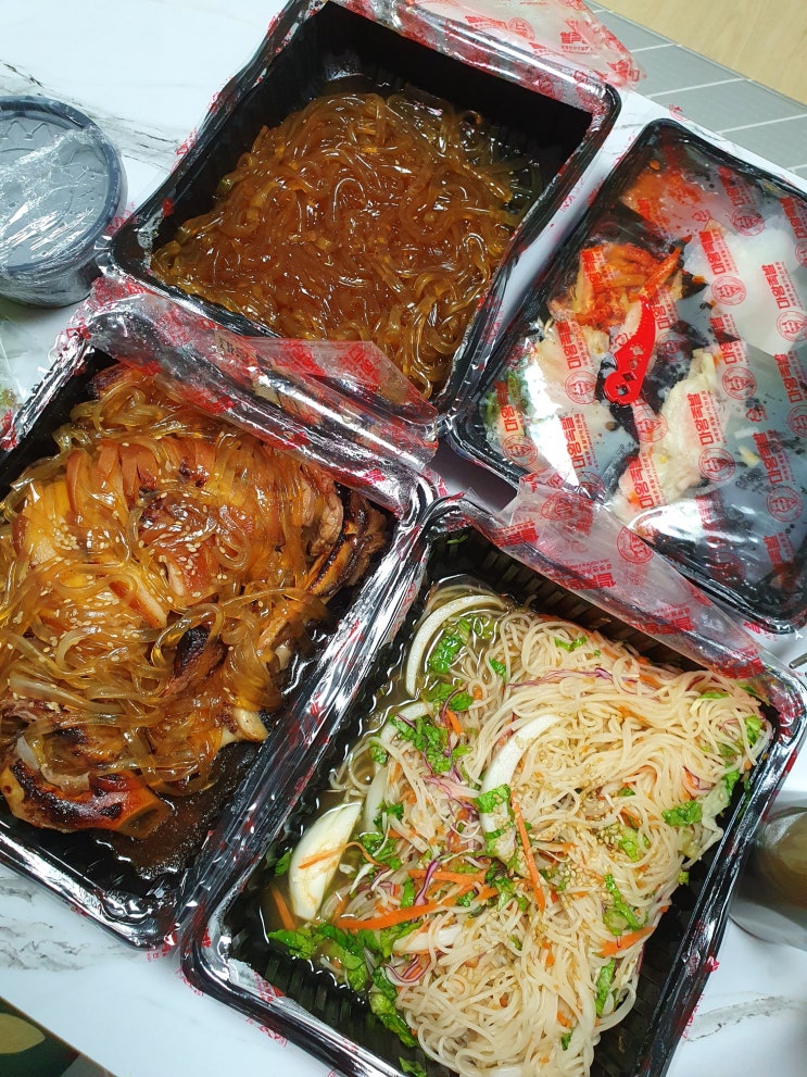  [마왕족발 동탄역점]매콤한 불맛 족발(feat.당면 마니마니)