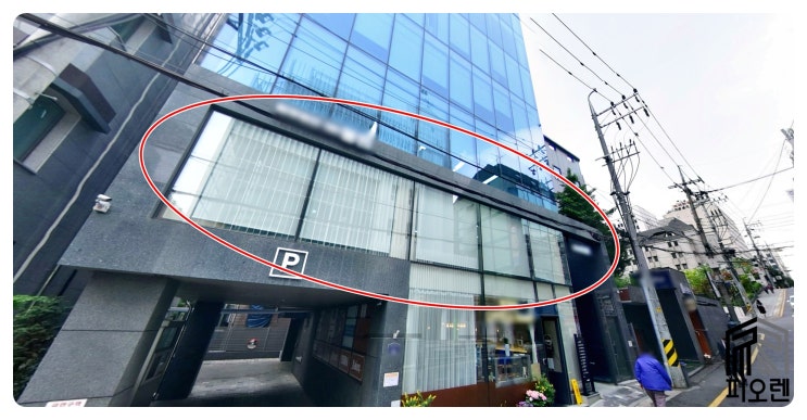  역삼역상가임대 - 유동인구상권, 가시성 좋은2층, 간판가능.
