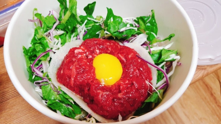  [신림역 신원시장 맛집] 육회가 듬뿍 들어간 고모네 정육식당 육회비빔밥과 노릇노릇 목살바베큐 솔직후기