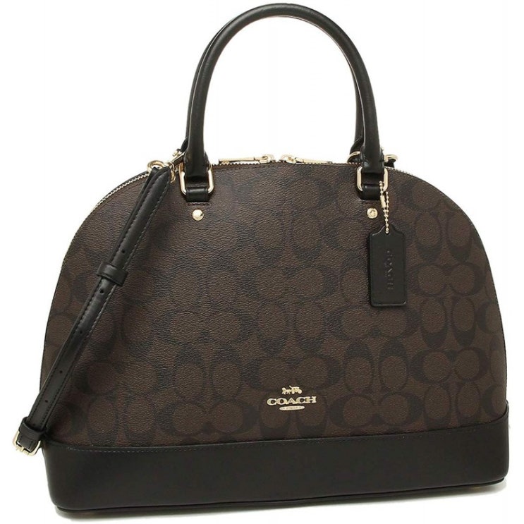 [코치] 가방 아울렛 COACH F27584 시에라 가방 여성 핸드백 숄더백 (1) IMAA8 브라운 / 블랙 [병행 수입
