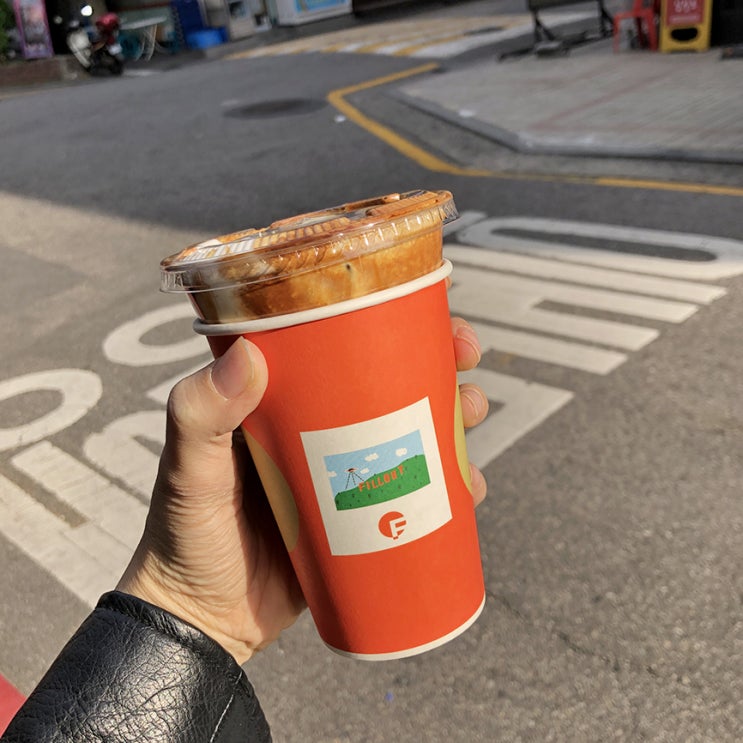  선릉역 카페 _ 필아웃 (FILLOUT), 크림라떼 맛집 인정