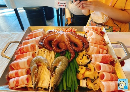  여수맛집 낭만24포차에서 돌문어 해물삼합을 먹어봤지롱