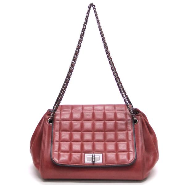 [뉴욕명품] Chanel(샤넬) 가방 퀼팅 램스킨 아코디언 체인 숄더백