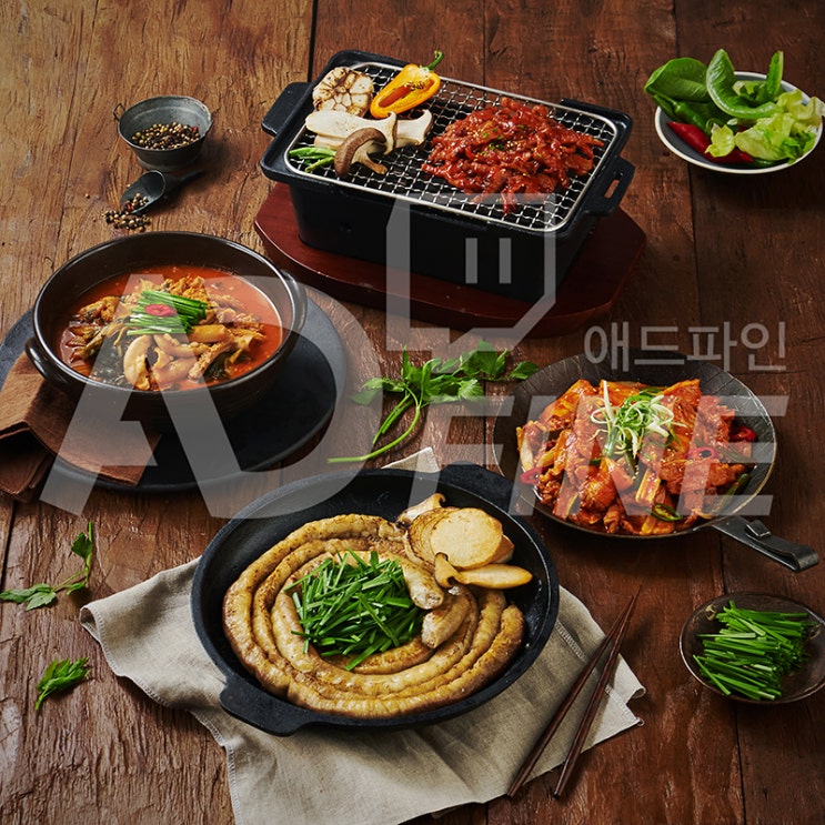  음식 / 고기 전문 스튜디오 촬영, 푸드 스타일리스트, 쇼핑몰 상세 페이지 제작용, 촬영비용 / 부천, 인천, 김포, 일산, 안산