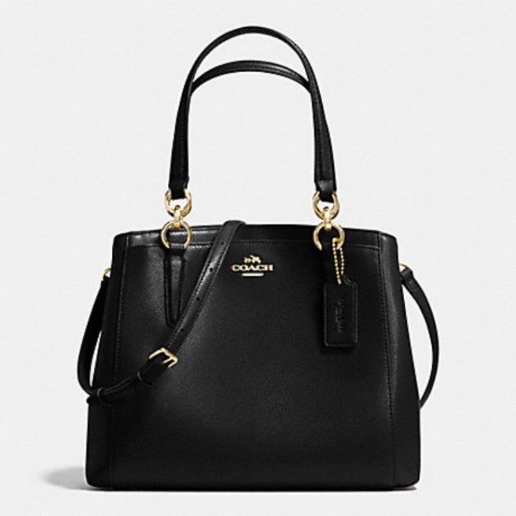  코치 [HAPPYNY] COACH_ 57847 MINETTA CROSSBODY BAG BLACK