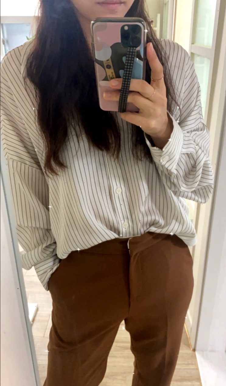  힘든 화요일 직장인 출근룩 ootd