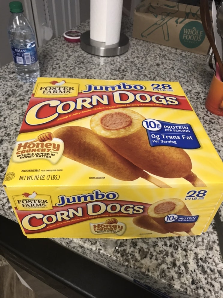  Corn Dogs 미국 코스코에서 산 핫도그 ^^
