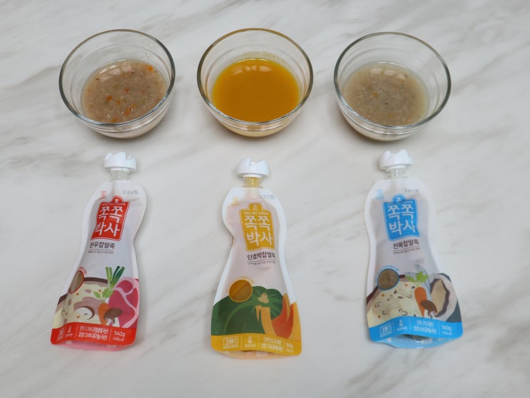  아침식사대용 비타푸즈 VITAFOODS 쪽쪽박사 수제간편죽