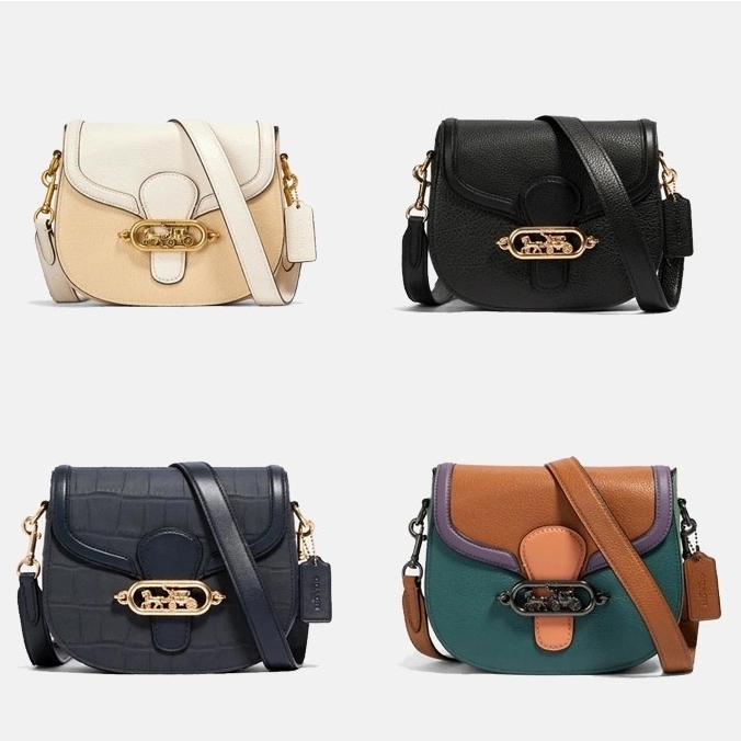  코치 제이드 세들 & 컬러블록 91397 91164 91068 91084 JADE SADDLE BAG IN COLORBLOCK
