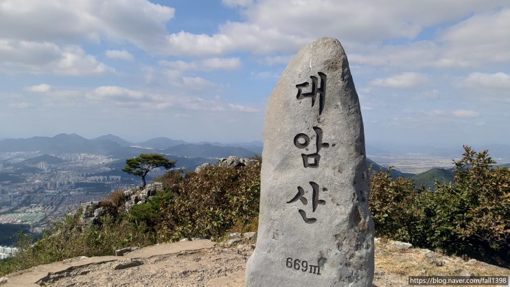 창원 대암산 B코스 등산, C코스 하산 후기