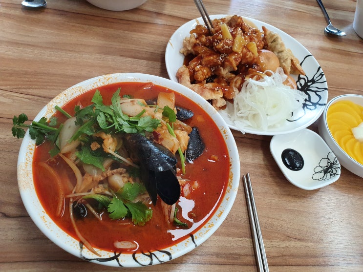  [아산 테크노밸리 맛집]삼부자교동짬뽕 실후기(내돈내산)