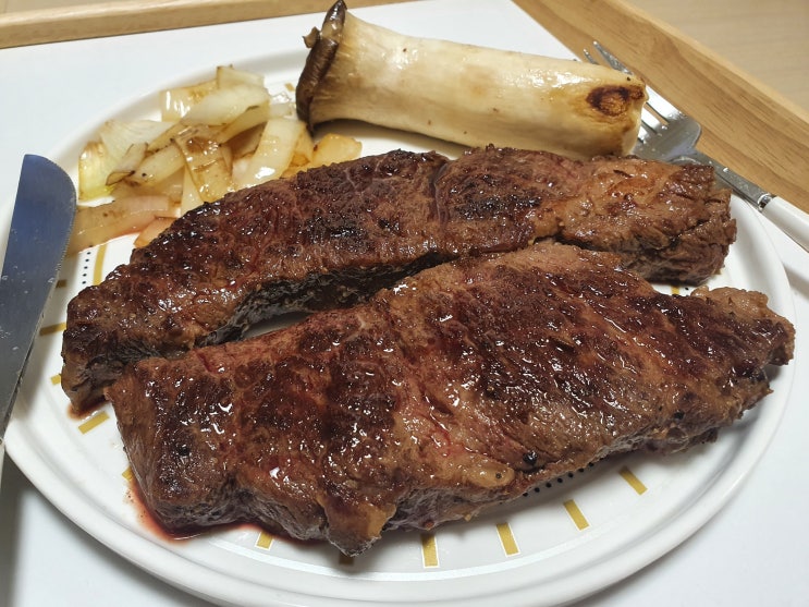  저렴한 소고기 추천 - 곰곰 미국산 시즈닝 살치살 내돈내산 후기