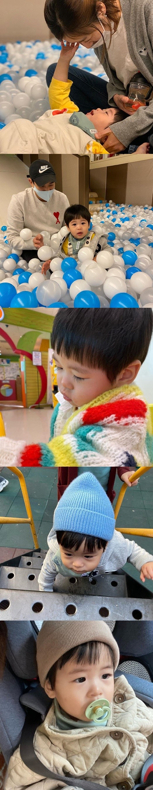 장신영 강경준 아들 정우, 아역배우 해도되겠네 ..엄마아빠 판박이 두살 장신영 강경준 아들 정우, 아역배우 해도되겠네 ..엄마아빠 판박이 두살