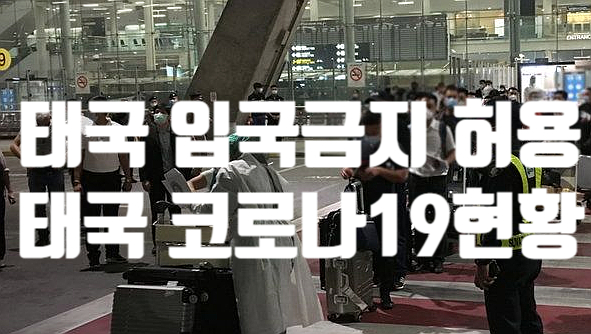  【태국 입국금지】 해제? 특별 관광 비자 ( STV) 첫 번째 중국인 단체 입국 10월 입국 예정 모음 【태국 코로나19 현황】