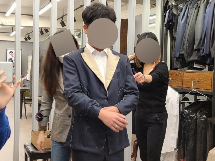  아르노테일러 예복 가봉, 대여복 준비 완료 (추천인 3만원+a 할인 안내)