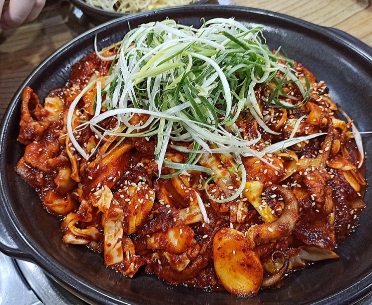  구로구 개봉동 맛집::직화 쭈꾸미삼겹살+날치알주먹밥(바다쭈꾸미)