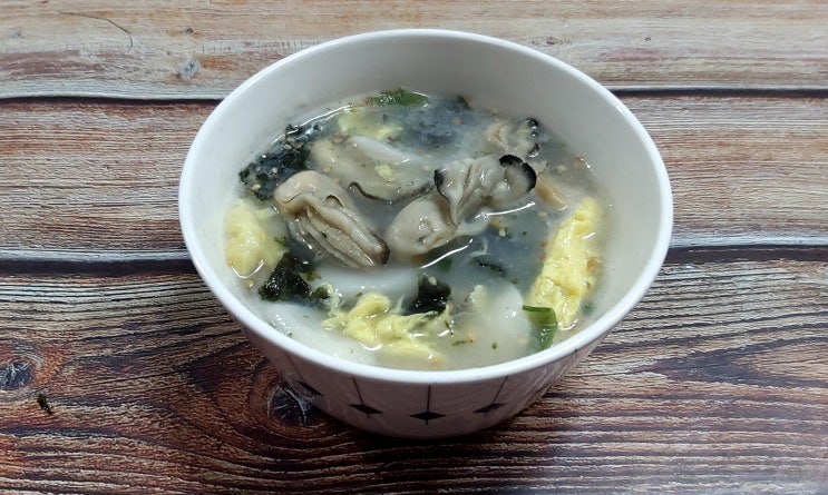  거제 생굴 굴집 대진수산 : 굴떡국 끓이는 법 7분 컷