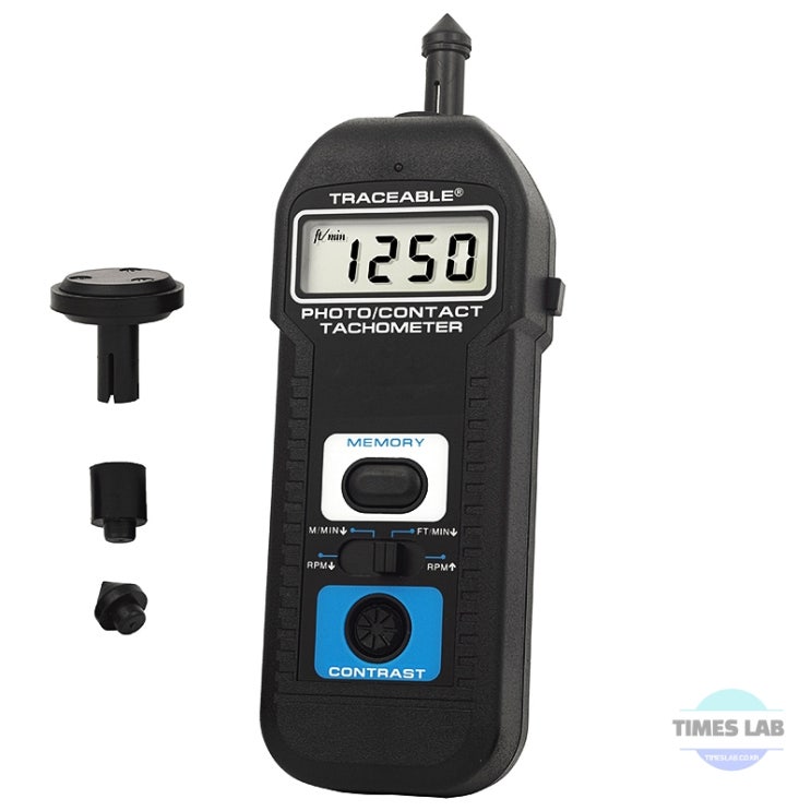 Touchless / Contact Tachometer / 접촉식과 비접촉식 겸용 회전 속도계