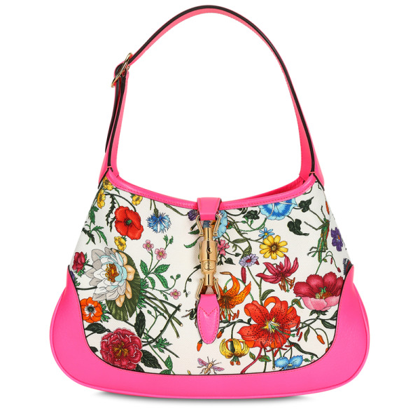  [구찌] Jackie Flora blue hobo bag 5501529ZIBG/E