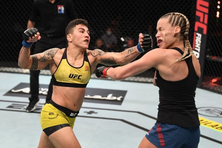 UFC 랭킹(2020.10.20): 정찬성 5위로 하락, 안드라데 플라이급 1위