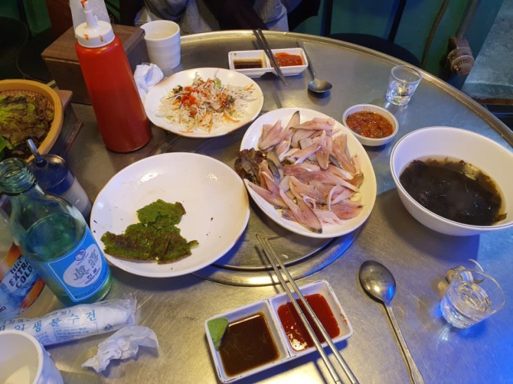  영등포 동해막회 - 전어회(두번 다시는 안갈듯)