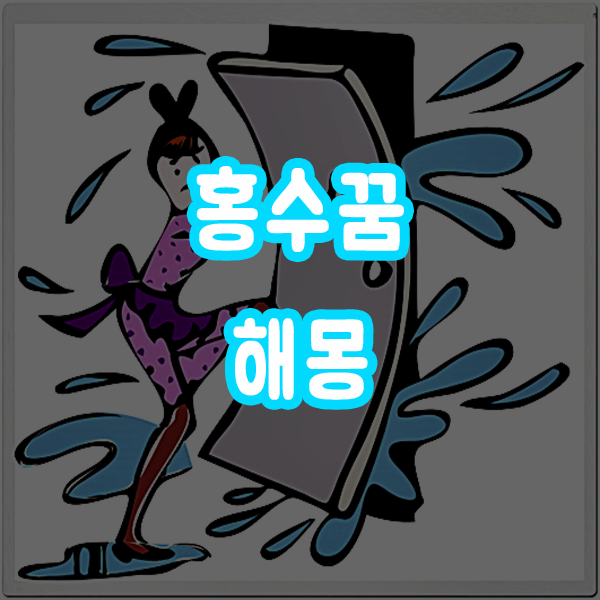  홍수꿈 홍수나는꿈 홍수를보는꿈 해몽