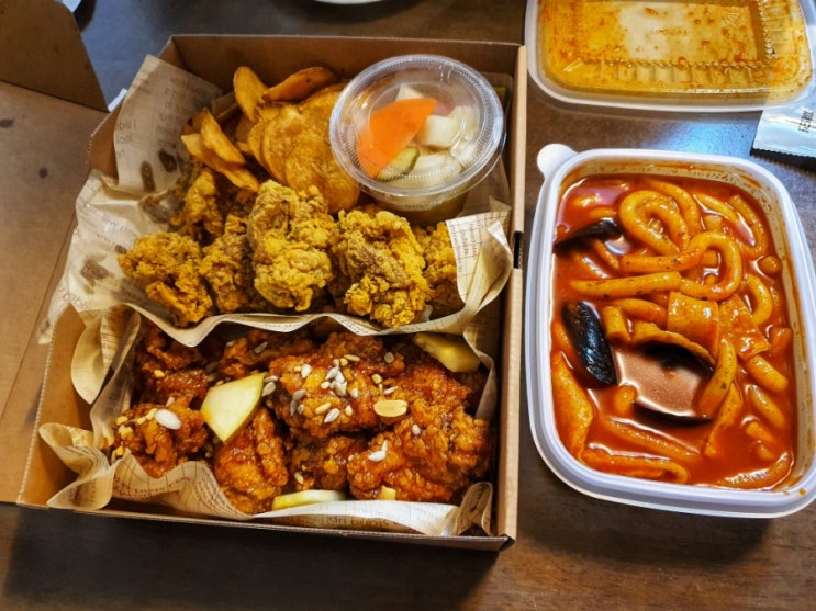  순수치킨 처음 먹어본 솔직후기