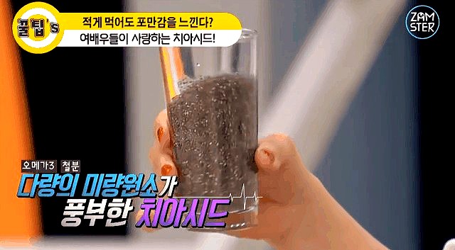  노화방지 음식 치아시드 효능 다이어트 칼로리 총청리