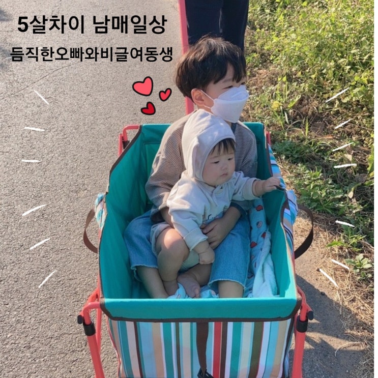  남매육아일기/오빠 없는 사람 모두 부러워할 일상 현실남매가 뭐죠?