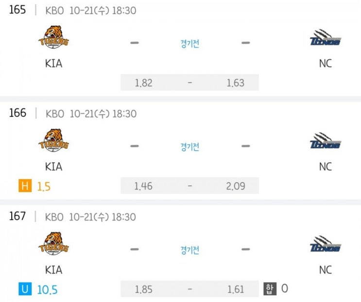 2020.10.21 KBO 프로야구 KIA기아 NC 2020.10.21 KBO 프로야구 KIA기아 NC