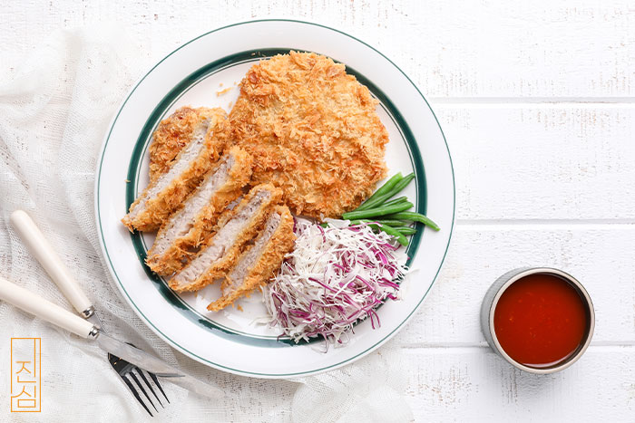  등심돈까스, 집에서도 맛있게 먹을 수 없을까?