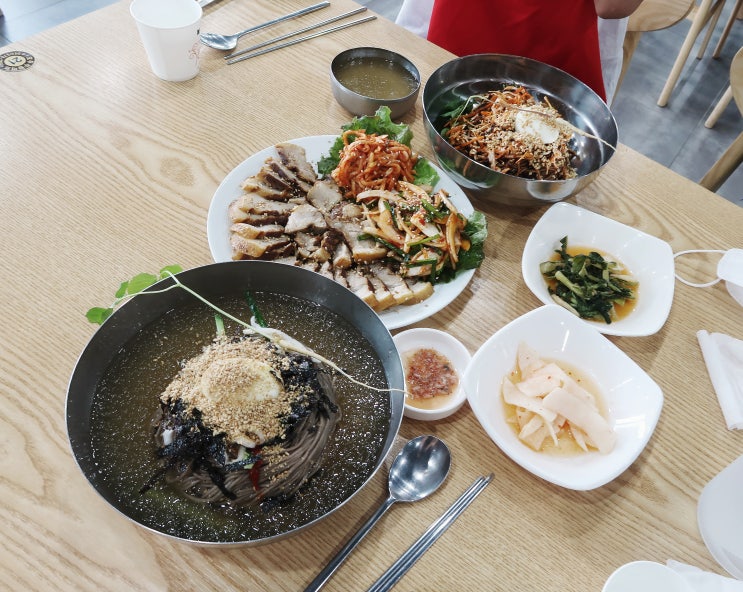 천안 성거 맛집 성거산시골막국수 깔끔한 안심식당