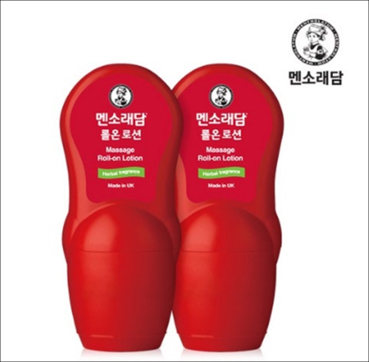  롤링볼 타입 멘소래담 마사지 롤온 로션 50mlx2 