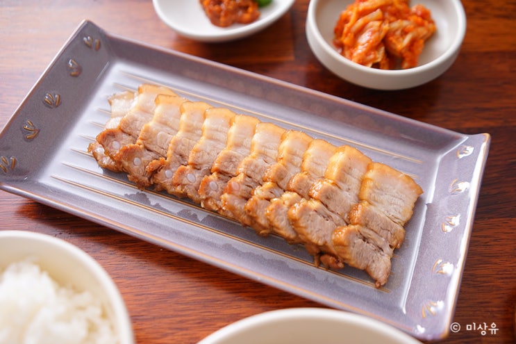  수육 더 맛있게 삶아 먹기