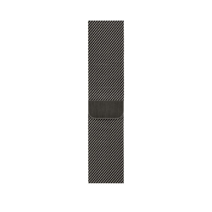 Apple 애플워치 Milanese 루프 밴드 (44mm 호환 가능), Graphite(MYAQ2FE/A), 1개