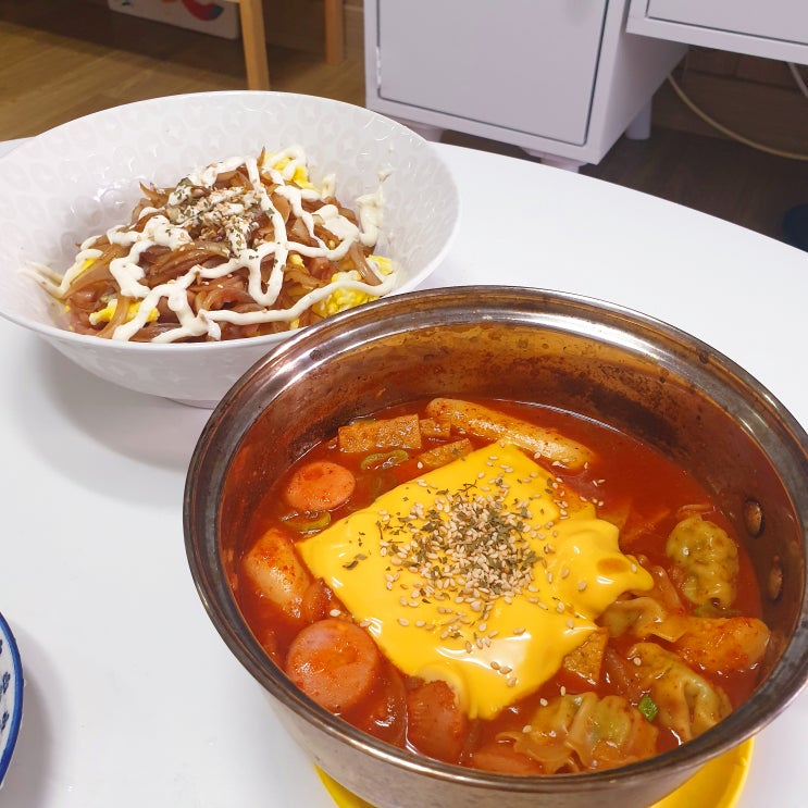  [하루한끼] 떡볶이+스팸마요덮밥(+타코야끼포장)