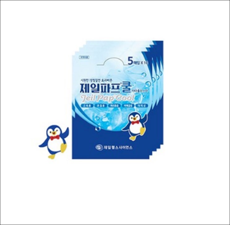  파스의원조 붙히는 파스 제일파프쿨 5매입x10