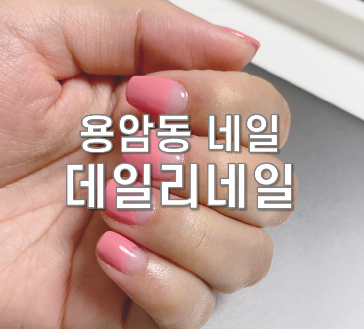 청주 용암동 네일] 데일리네일샵 기분전환 최고