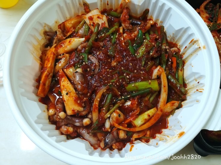  여수 배달 맛집 : 호호야식 - 정성있는 음식과 낙지볶음 맛나네