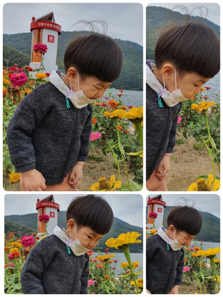  감기기운 있어 얼집 쨋어요