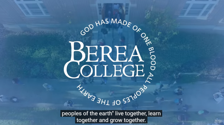Berea College - Work Study 대학교 , 등록금 면제!!
