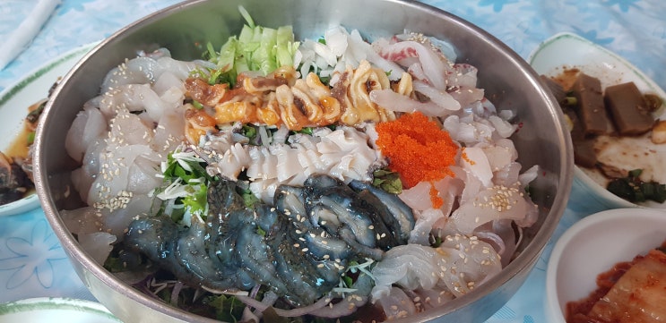  강화도 삼호횟집 히든 메뉴 모듬물회