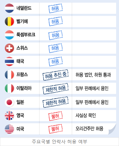 네덜란드 안락사 허용 확대, 12세 미만 불치병 어린이도 가능해
