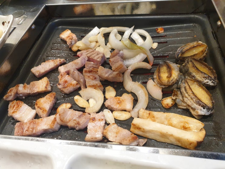  진도 대명리조트 쏠비치 삼겹살 전복구이 맛집 ::그릴하우스