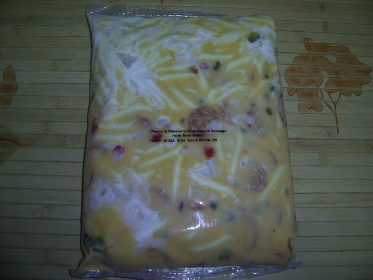  Penne &Cheese with Andouille Sausage with Beef added