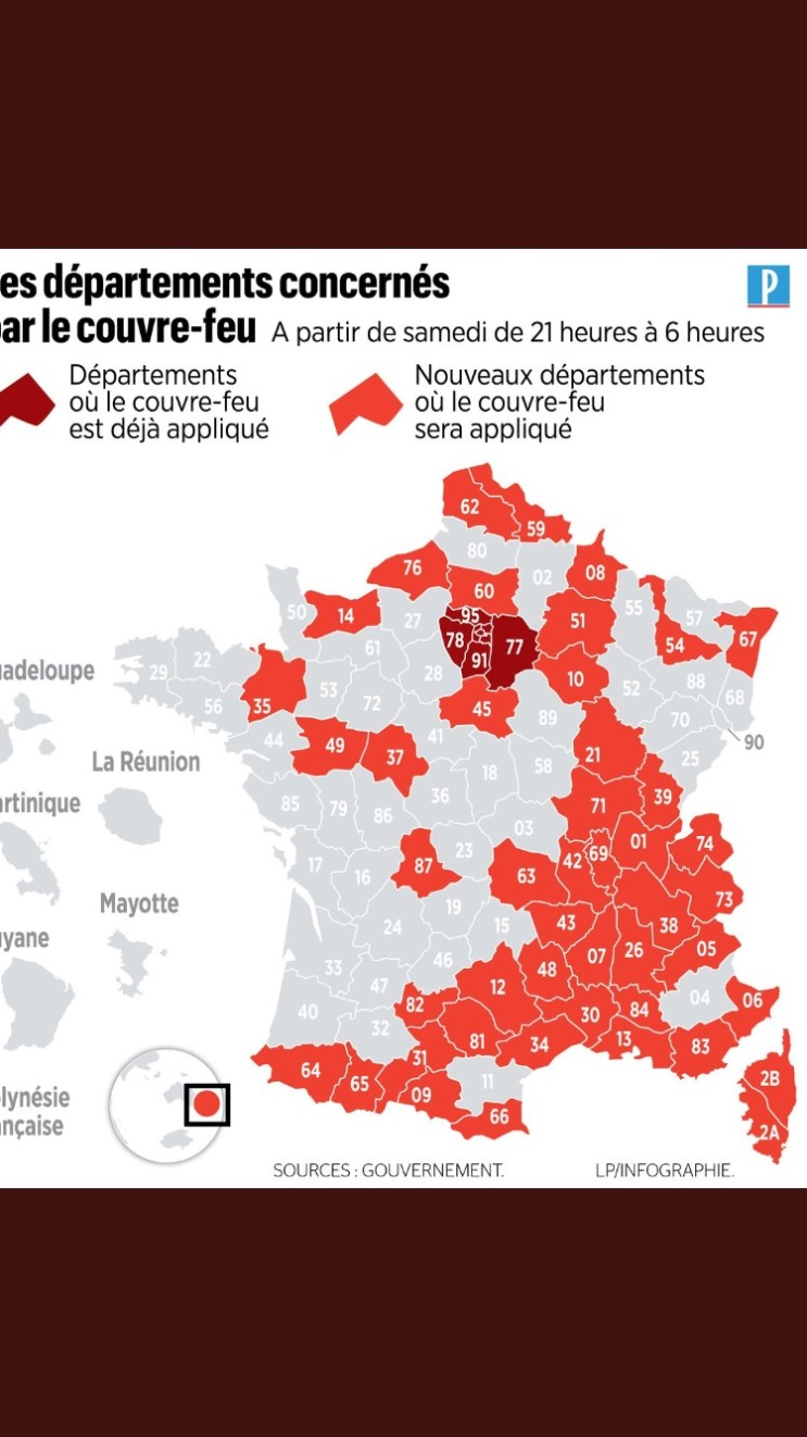 프랑스 코로나 확진자 하루 4만명 기록