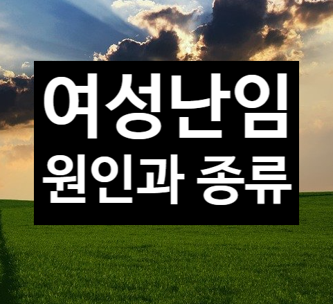  여성 난임의 원인