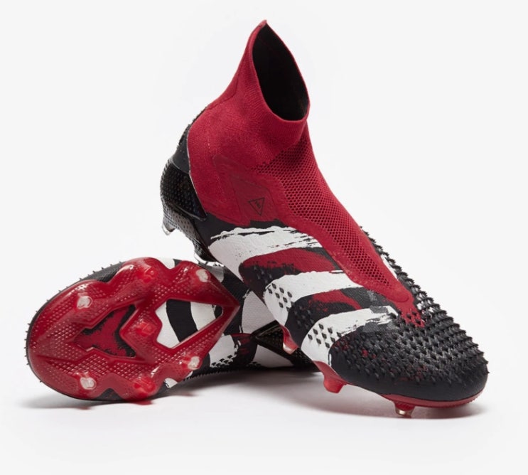 아디다스 x Pharrell Williams Predator Mutator + Human Race FG 트루 레드 / 화이트 / 코어 블랙 축구화