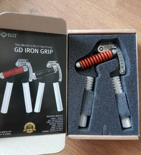 손이 작은 분들을 위한 GD IRON GRIP 80 Light 악력기!
