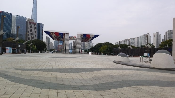  [20201016]서울공유자전거 따릉이를 타고 올림픽공원 산책하기